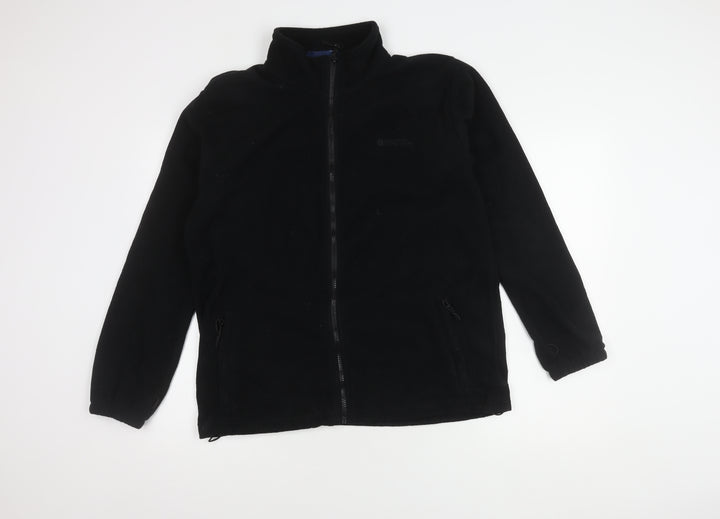 Mountain Warehouse Men's Black Fleece Jacket, M