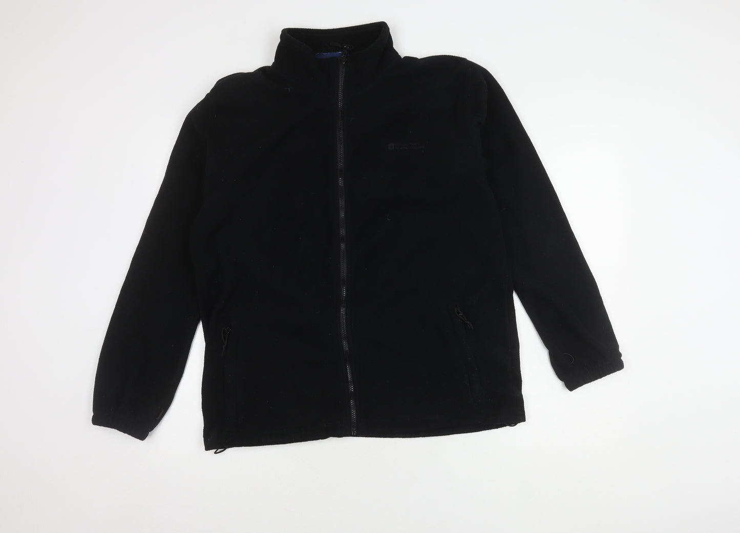 Mountain Warehouse Men's Black Fleece Jacket, M