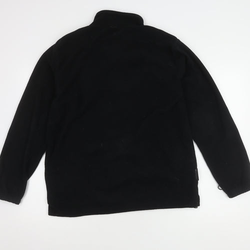 Mountain Warehouse Men's Black Fleece Jacket, M