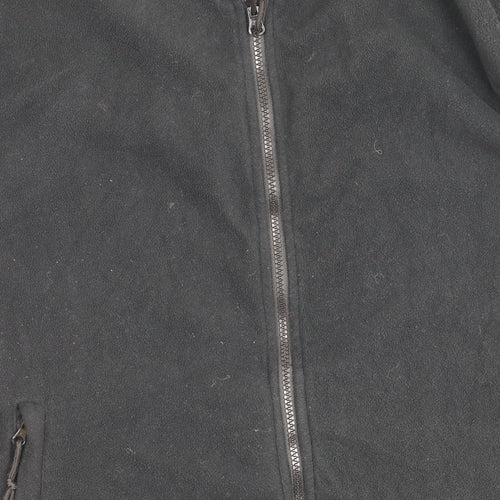 Mountain Warehouse Men's Black Fleece Jacket, M