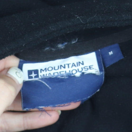 Mountain Warehouse Men's Black Fleece Jacket, M
