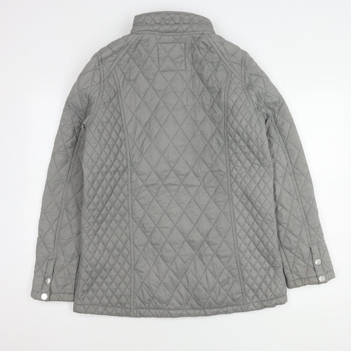 NTARCTICA Women's Grey Quilted Jacket L Winter