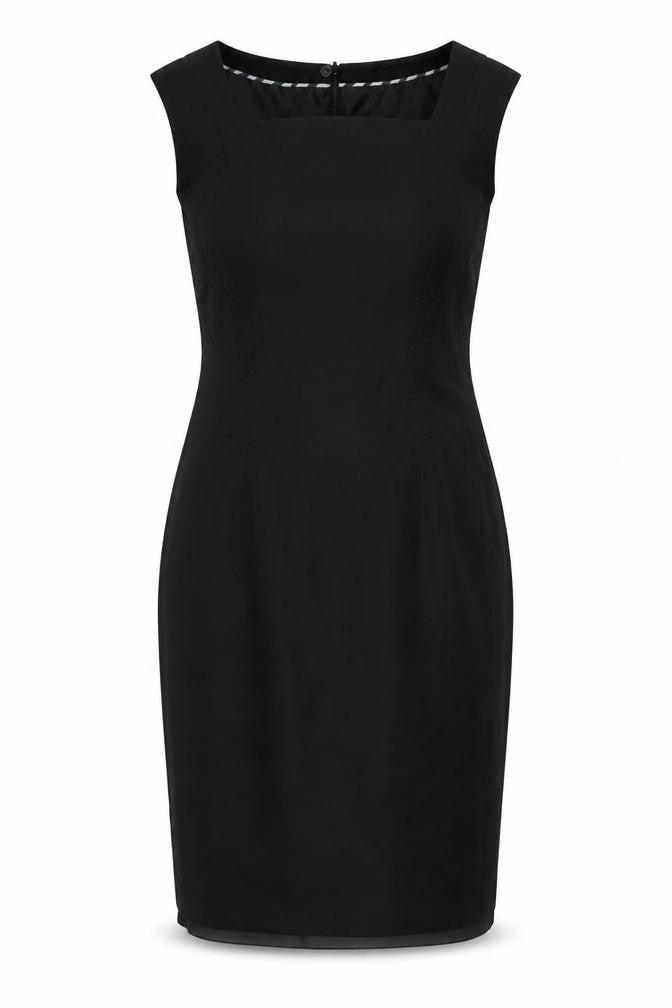 Front view of Marks & Spencer Women's Black Dress, size 14