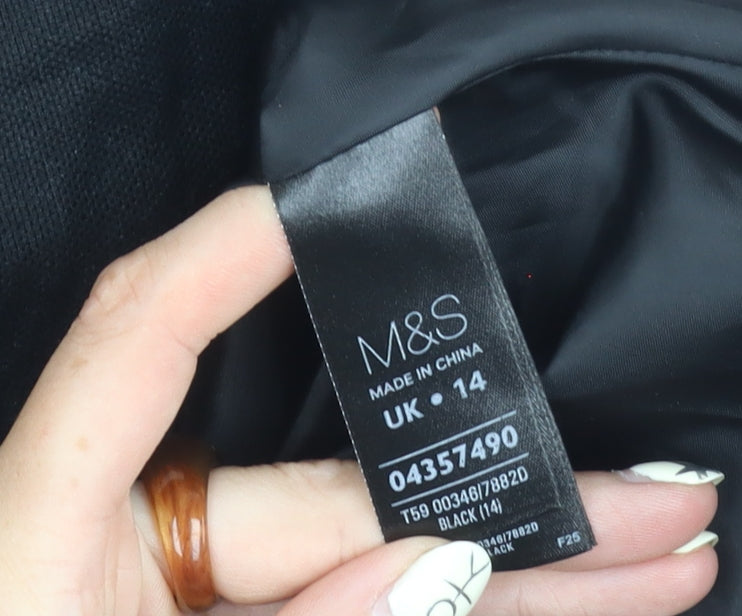 Marks and Spencer Women's Black Dress Size 14