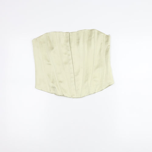 Zara Women Beige Sleeveless Top Size 12