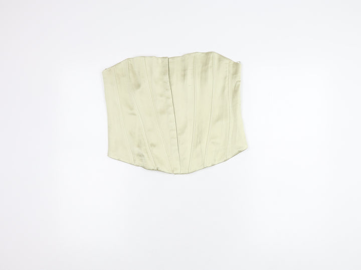Zara Women Beige Sleeveless Top Size 12