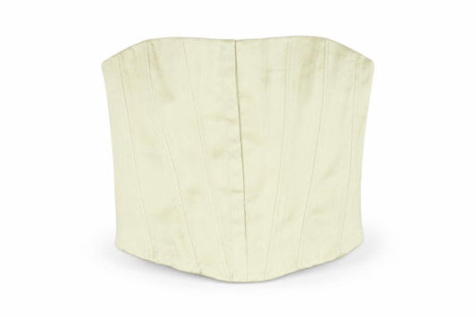 Front view of Zara Women Beige Sleeveless Top, size 12