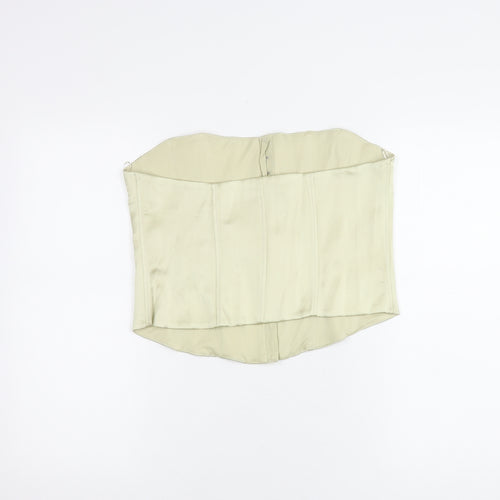 Zara Women Beige Sleeveless Top Size 12