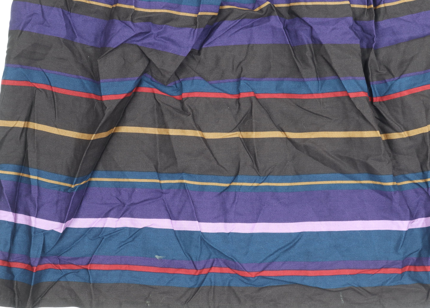 Thought Women's Multicoloured Striped Midi Skirt Size 8