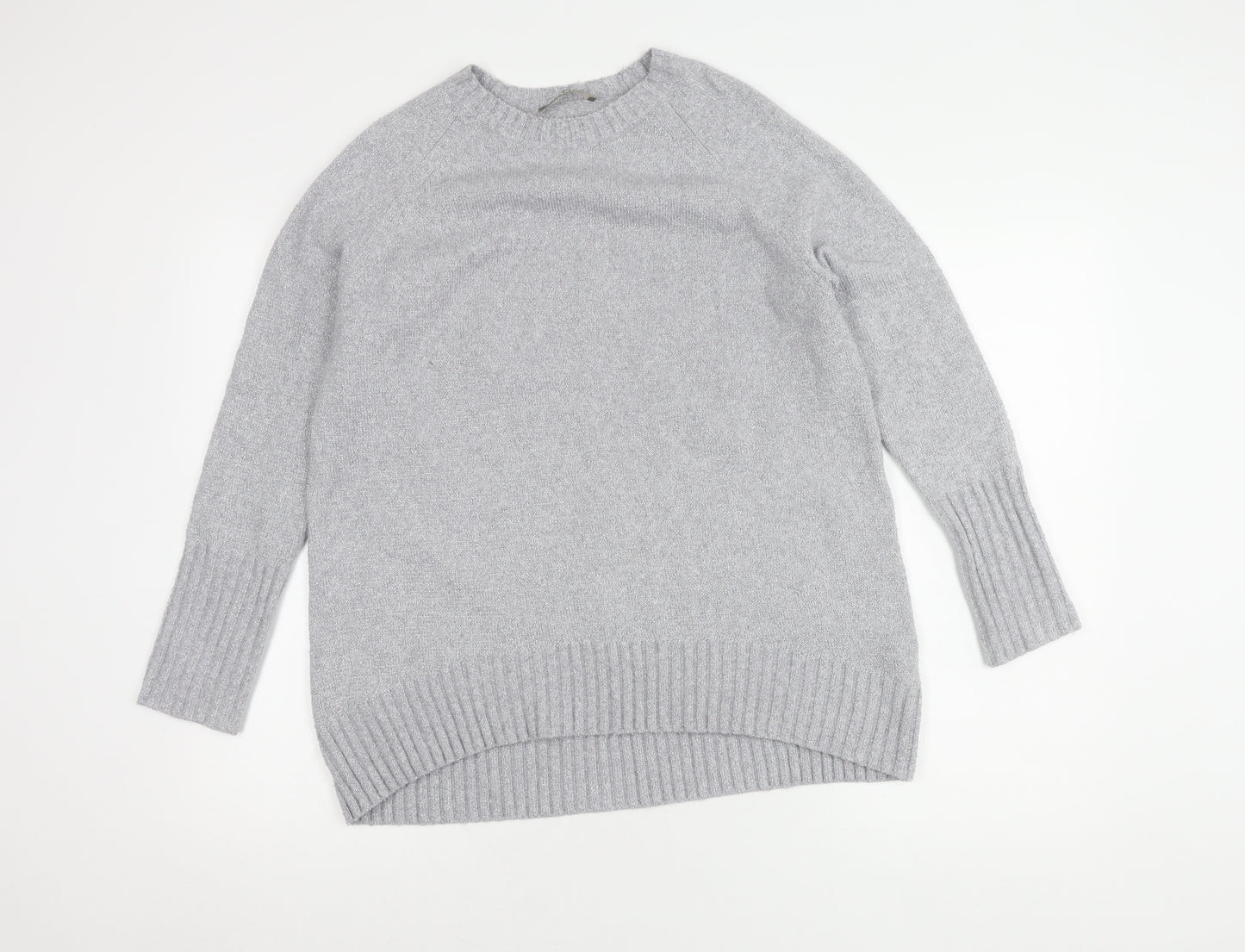 Oasis Women’s Grey Crew Neck Pullover Jumper, S