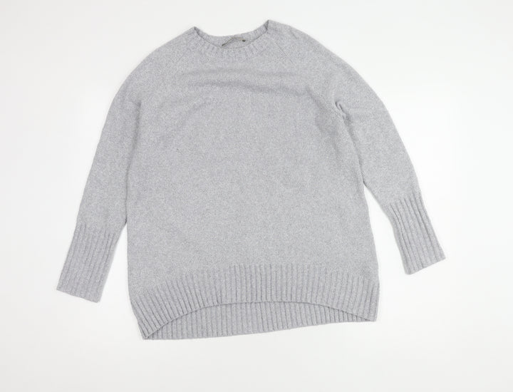 Oasis Women’s Grey Crew Neck Pullover Jumper, S