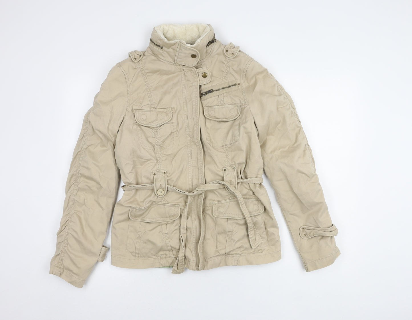 Next Women's Beige Trench Coat, Size 12