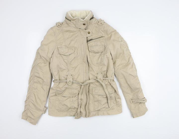 Next Women's Beige Trench Coat, Size 12