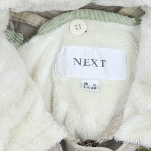 Next Women's Beige Trench Coat, Size 12