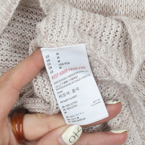 American Eagle Women’s Beige M Knit Pullover Jumper