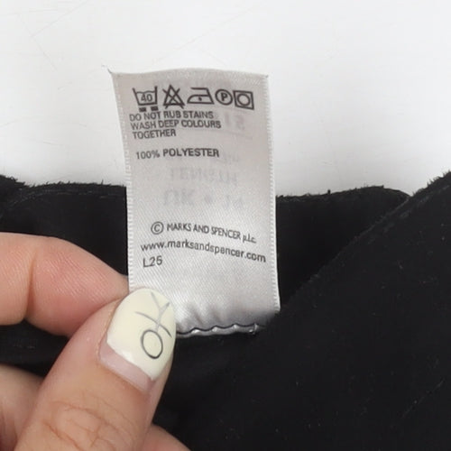 Marks and Spencer Women's Black Flare Skirt