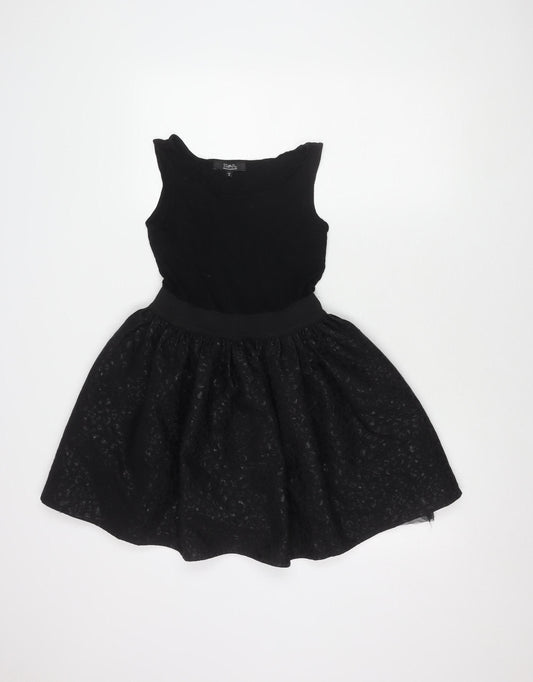 Star by Julien Macdonald Girls Black Dress, Size 13 Years