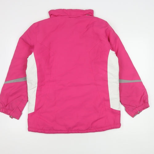 ZeroXposur Girls Pink Ski Jacket UK Size 16 Winter