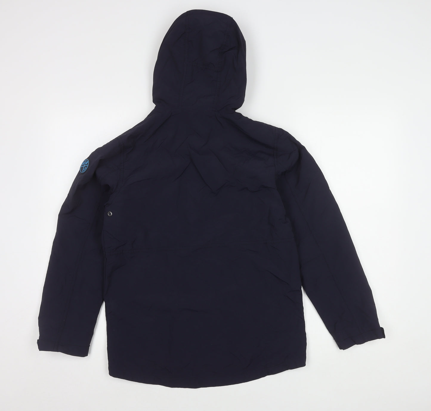 Next Boys Blue Hooded Mid-Length Jacket, 12 Years