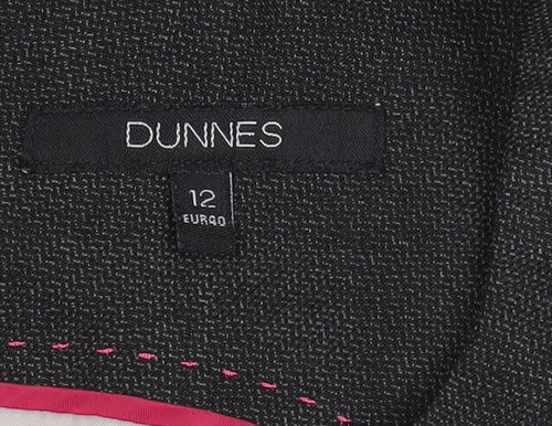 Dunnes Women's Grey Sheath Dress Size 12