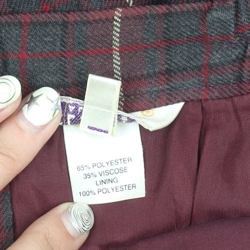 Classic Allders Women's Plaid Pencil Skirt Size 12