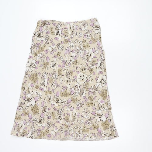 Berketex Women's Multicoloured Floral Skirt Size 12