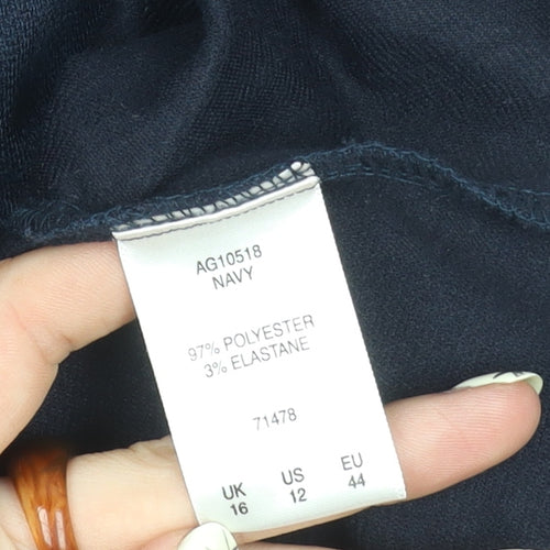 Cotton Traders Women's Blue Dress Size 16