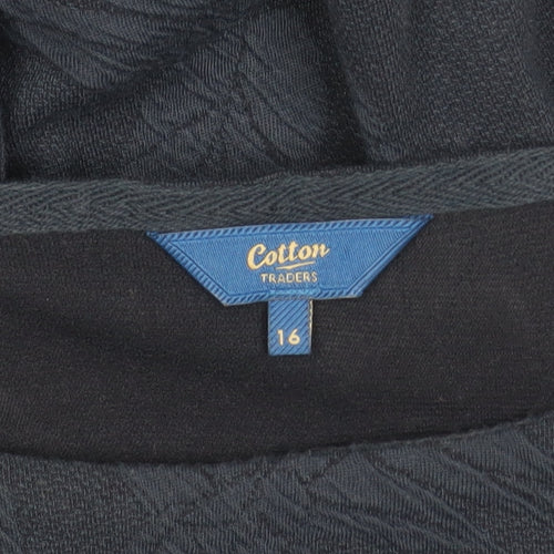 Cotton Traders Women's Blue Dress Size 16