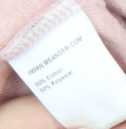 ME+EM Women's Pink Button-Up Top Size 8