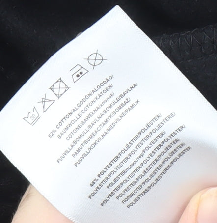 Brave Soul Men's Black Athletic Shorts S