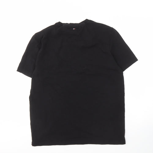 Tommy Hilfiger Men’s Black Logo T-Shirt Medium