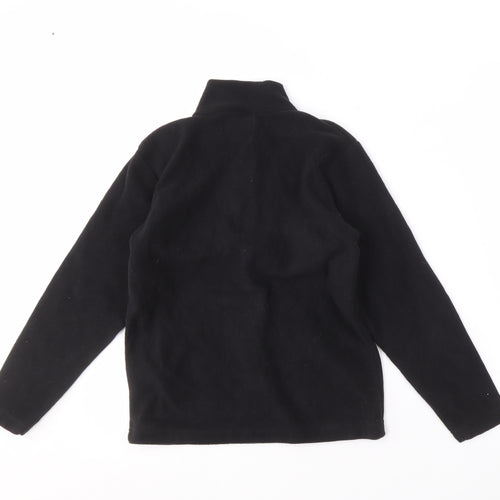 Mountain Warehouse Boys Black Fleece Pullover Hoodie, 9-10 Years