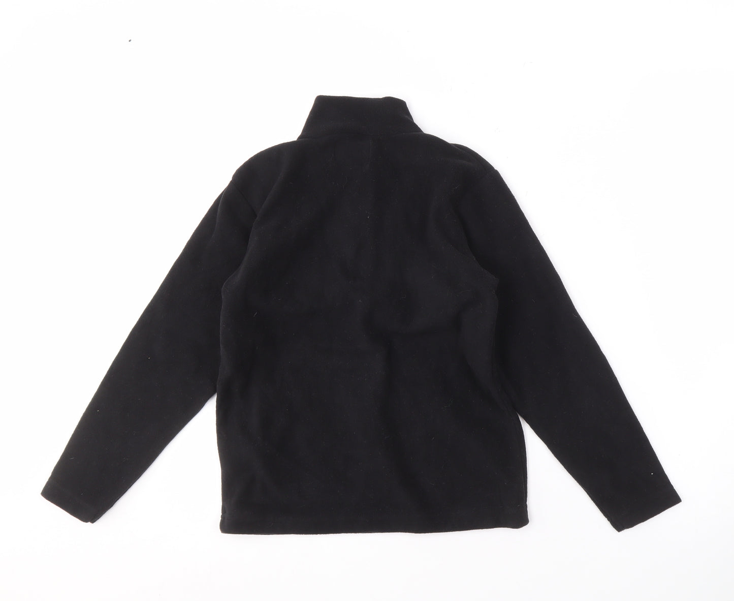 Mountain Warehouse Boys Black Fleece Pullover Hoodie, 9-10 Years