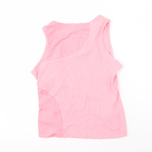 Adidas Women's Pink Tank Top - Size 10
