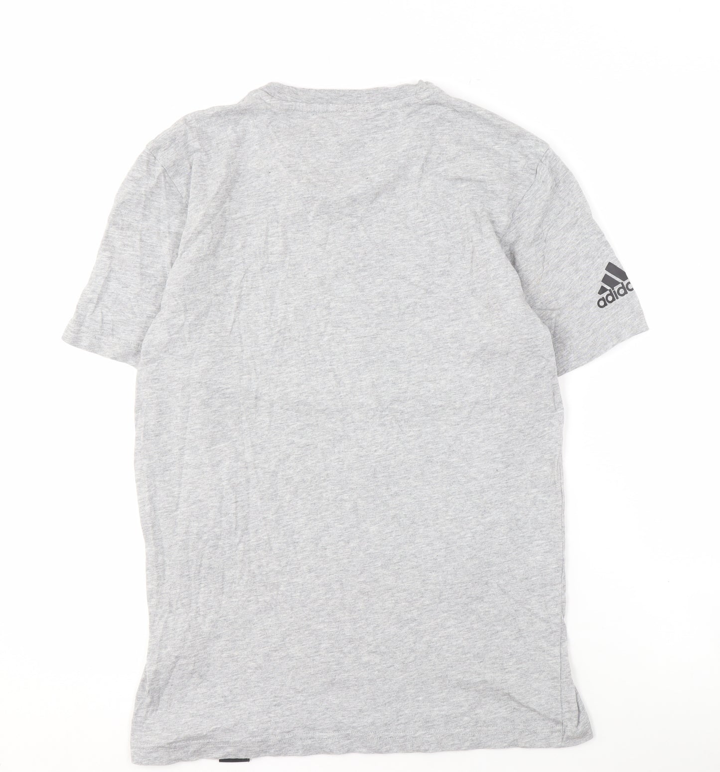 Adidas Men’s Grey S Graphic T-Shirt