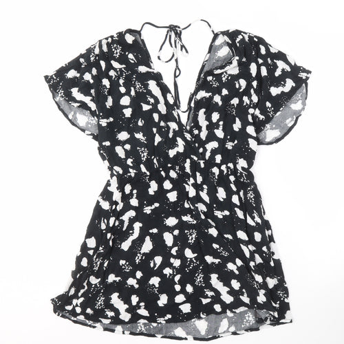 ASOS DESIGN Women's Black Short Dress - Size 10
