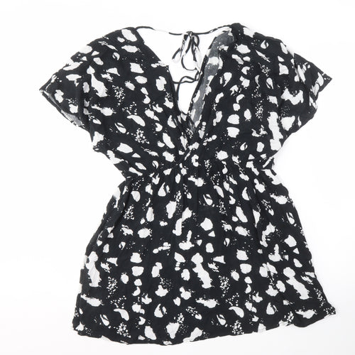 ASOS DESIGN Women's Black Short Dress - Size 10