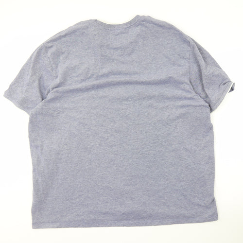 Next Men's 4XL Blue Crew Neck T-Shirt