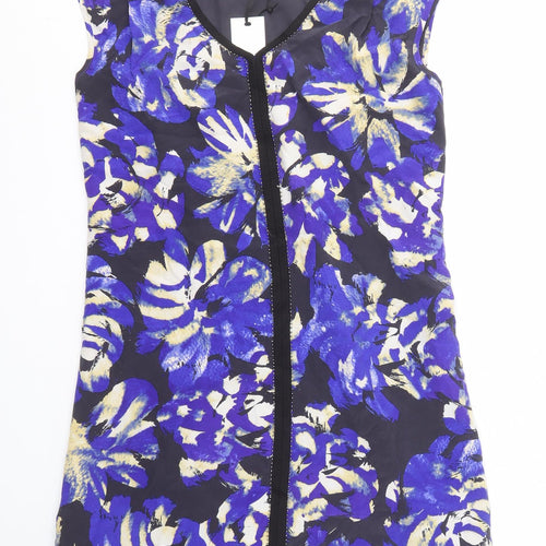 Amphora Women's Floral Silk Dress, Size 8
