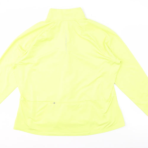 Marks and Spencer Women's Yellow Windbreaker Size 42