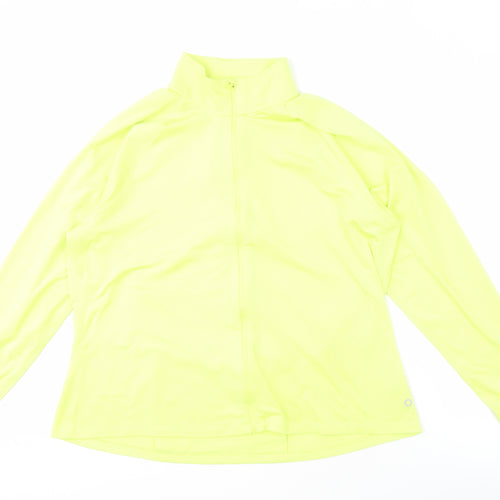 Marks and Spencer Women's Yellow Windbreaker Size 42