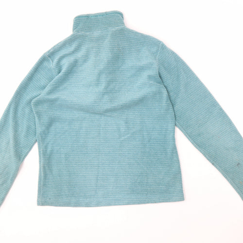 Craghoppers Women's Blue Full Zip Sweatshirt Size 10