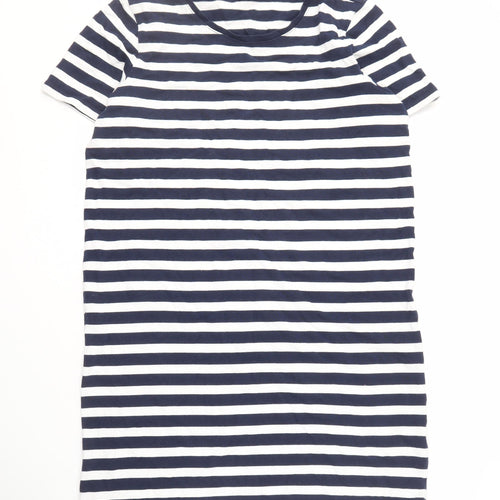 Joules Women's Blue Striped Dress Size 14
