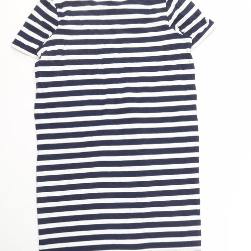 Joules Women's Blue Striped Dress Size 14
