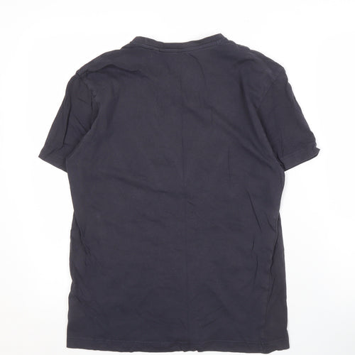 Original Penguin Men's Black Graphic Print T-Shirt S