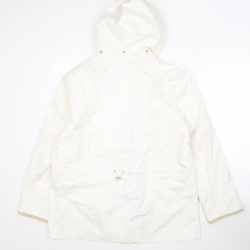 Aquatex by Rowlands White Women's Parka Coat Size 16