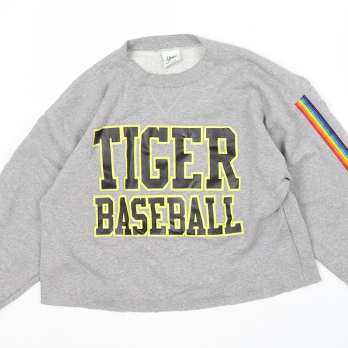 Gator Athletics Unisex Grey Baseball Sweatshirt L