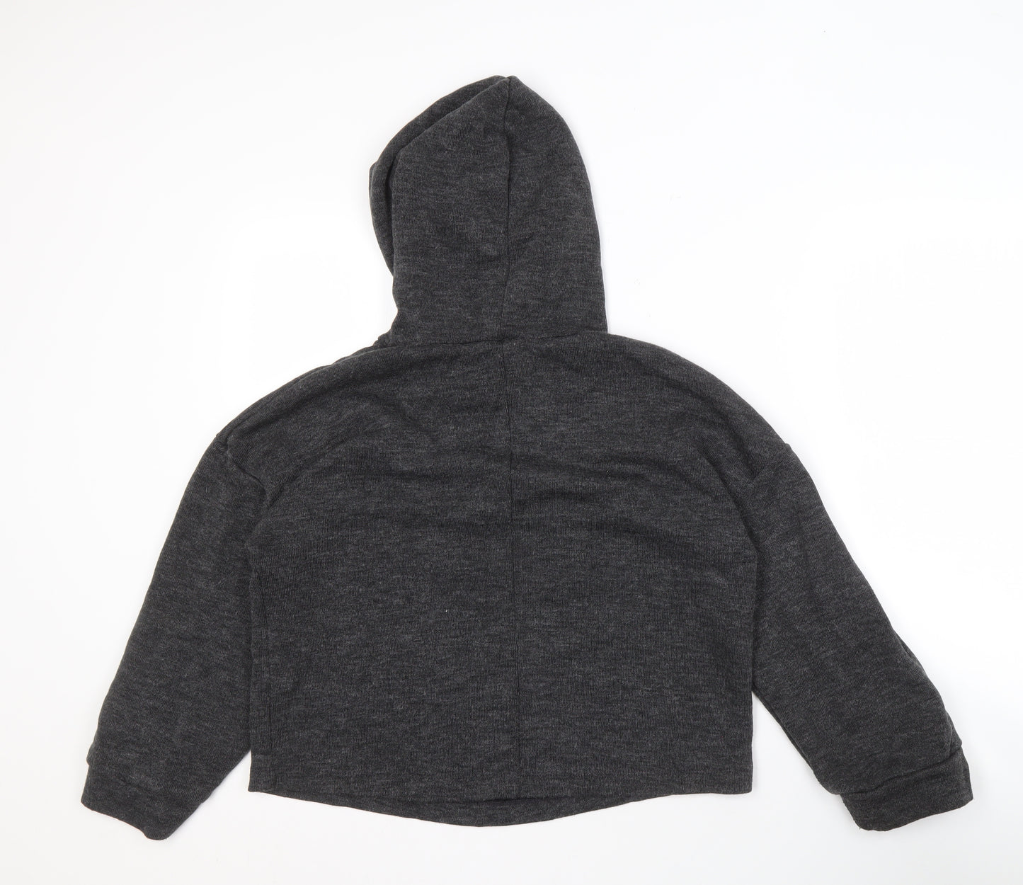 MNG Women’s Grey Hoodie, Size 12, Hooded Drawstring