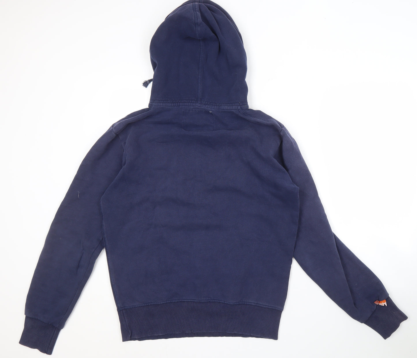 Superdry Men's Blue Pullover Hoodie M - Logo, Autumn