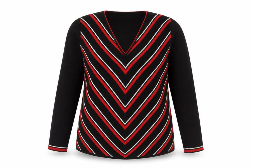 Front view of Berketex Women's Black jumper, size 10-12